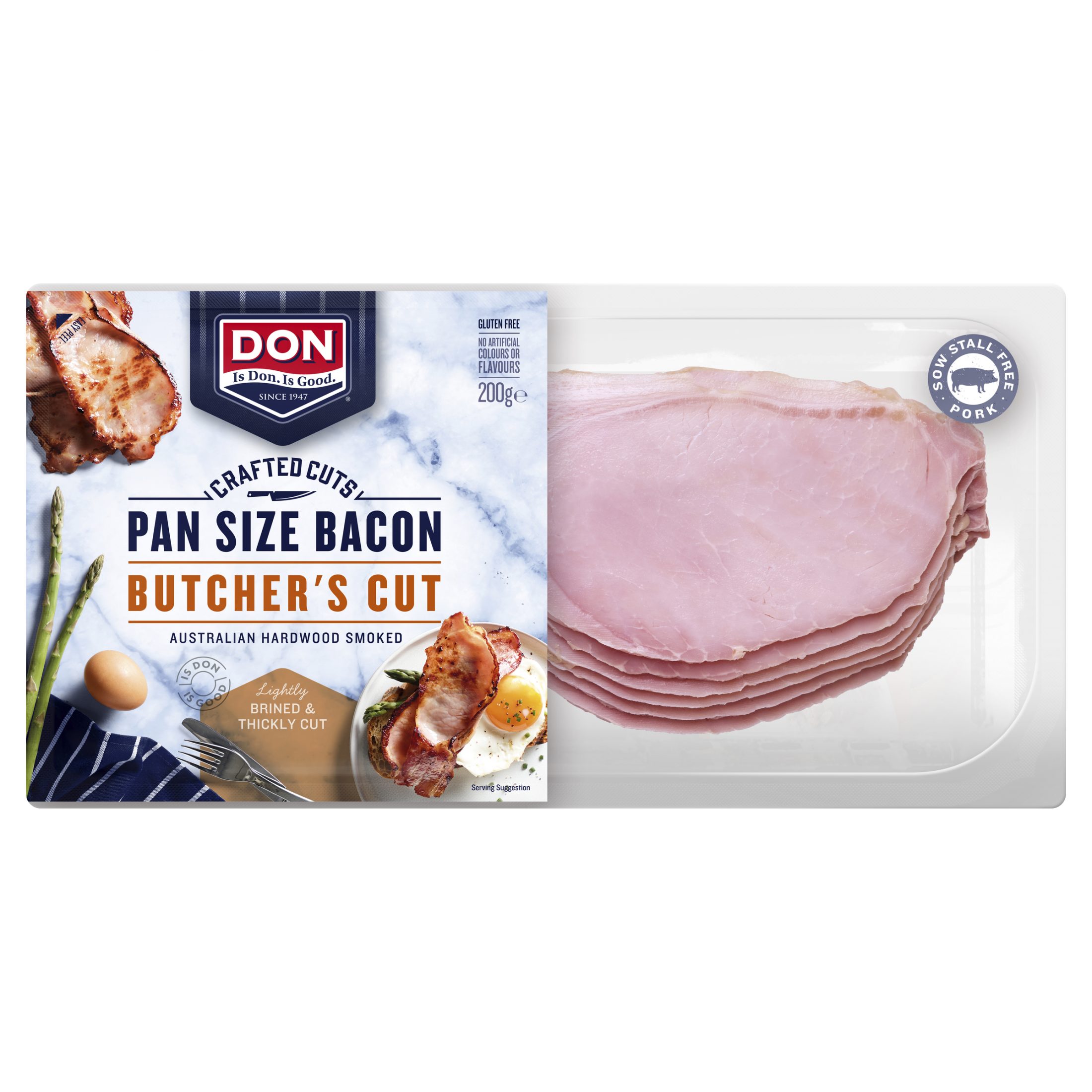 DON® Crafted Cuts Butcher Style Bacon 200g – Don