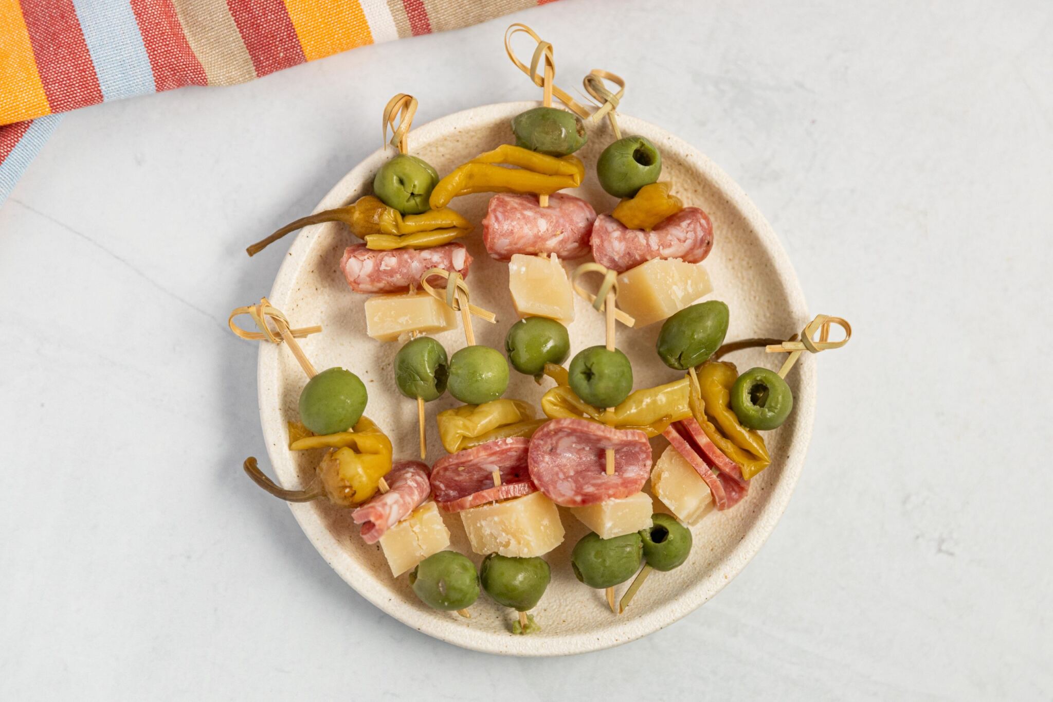 Salami Gilda Pintxos